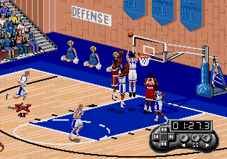 Coach K College Basketball screenshot 5 for Sega Genesis